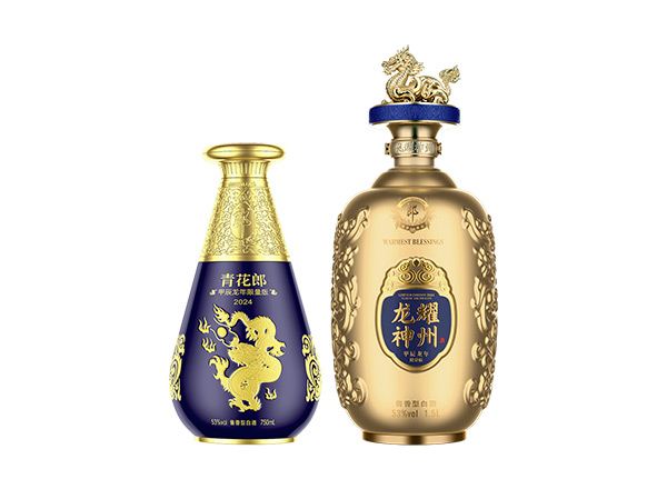 泸州​青花郎酒龙年生肖酒回收
