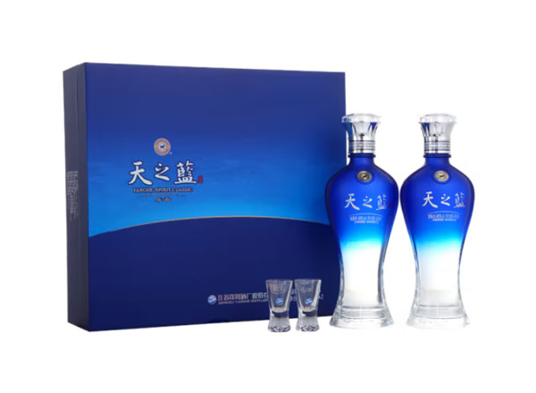 泸州回收洋河·天之蓝礼盒