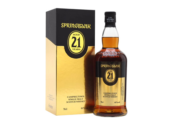 泸州SpringBank云顶21年威士忌回收苏格兰单一麦芽威士忌700ml进口洋酒收购行情价格