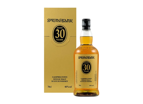 泸州Springbank回收云顶30年威士忌苏格兰坎贝尔镇单一麦芽威士忌洋酒700ml礼盒行情价格