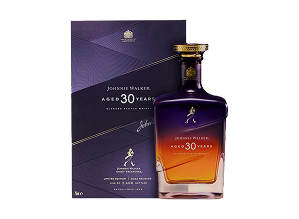 泸州Johnnie Walker尊尼获加30年回收尊尼获加威士忌紫金臻选750ml礼盒装洋酒收购约翰走路中国限量版行情价格
