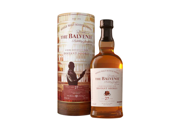 泸州苏格兰百富27年回收百富威士忌故事系列The Balvenie Aged 27 Years Distant Shores威士忌收购行情价格