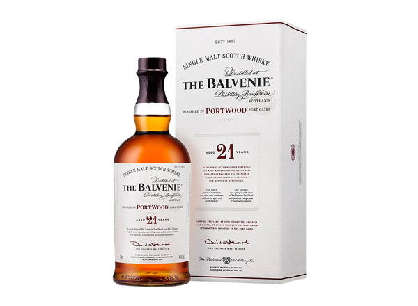 泸州回收百富威士忌21年波特桶陈酿The Balvenie Portwood Single百富洋酒收购行情价格