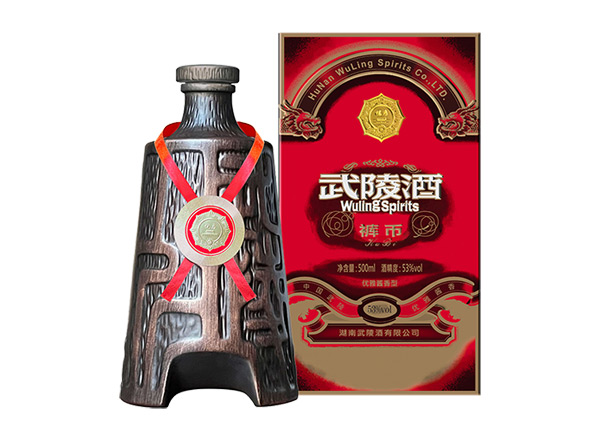 泸州回收武陵酒裤币53度酱香型白酒500ml/1L礼盒装裤币武陵酒收购