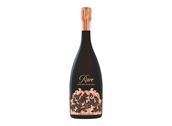 泸州白雪香槟回收稀露香槟黑钻年份桃红香槟Rare Rose（礼盒装）
