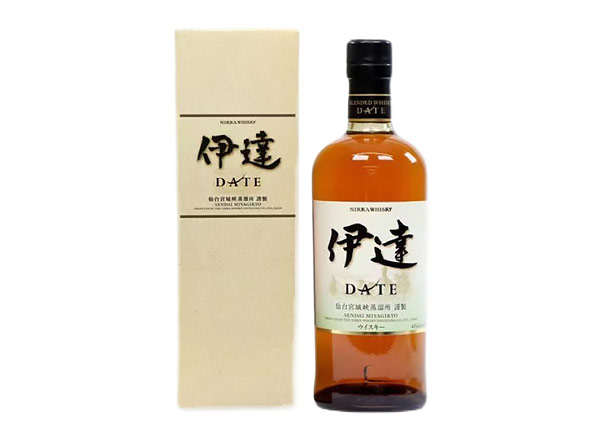 泸州Nikka Date回收一甲宫城峡蒸馏所产伊达调和型威士忌行情价格