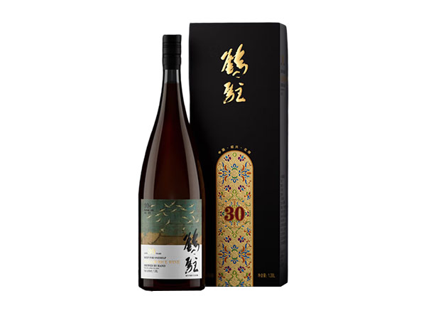 泸州鹤驻新花雕回收鹤驻30年瑞鹤图黄酒